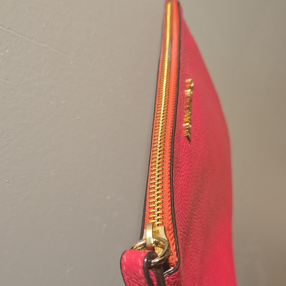 Michael Kors Pink Leather Wristlet - Picture 5 of 8